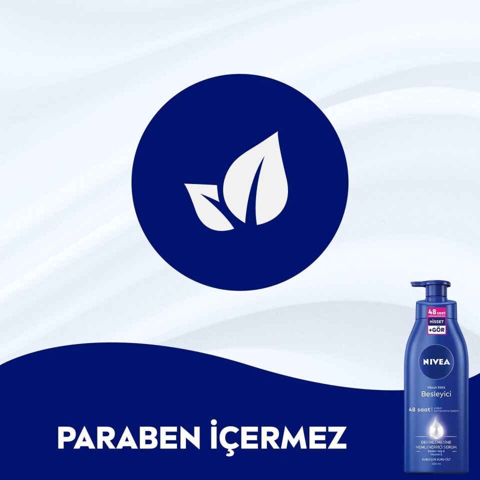 Nivea Besleyici Vücut Sütü Yoğun Nemlendirici Bakım 400ml