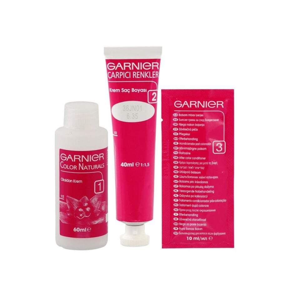 Garnier Çarpıcı Renkler 6.35 Altın Kahve Saç Boyası