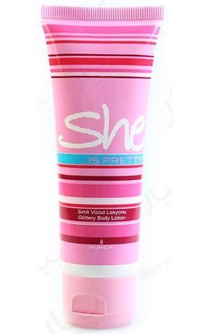 She Pretty Simli Vücut Losyonu 75 ml