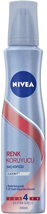 Nivea Saç Köpüğü 150 ml 04 Renk Koruyucu Ekstra Güçlü
