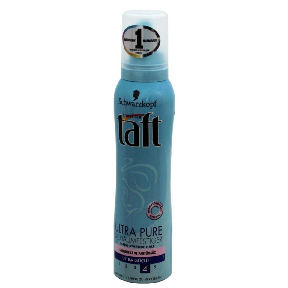 Taft Saç Köpüğü 150 Ml ULTRA PURE