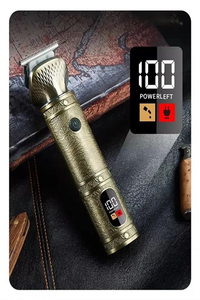 Yopigo YP-0609 Exculisive 7in1 Şarjlı Sıfır Saç Sakal Ense Tıraş Makinesi Vücut Kadın Erkek Lazer Öncesi