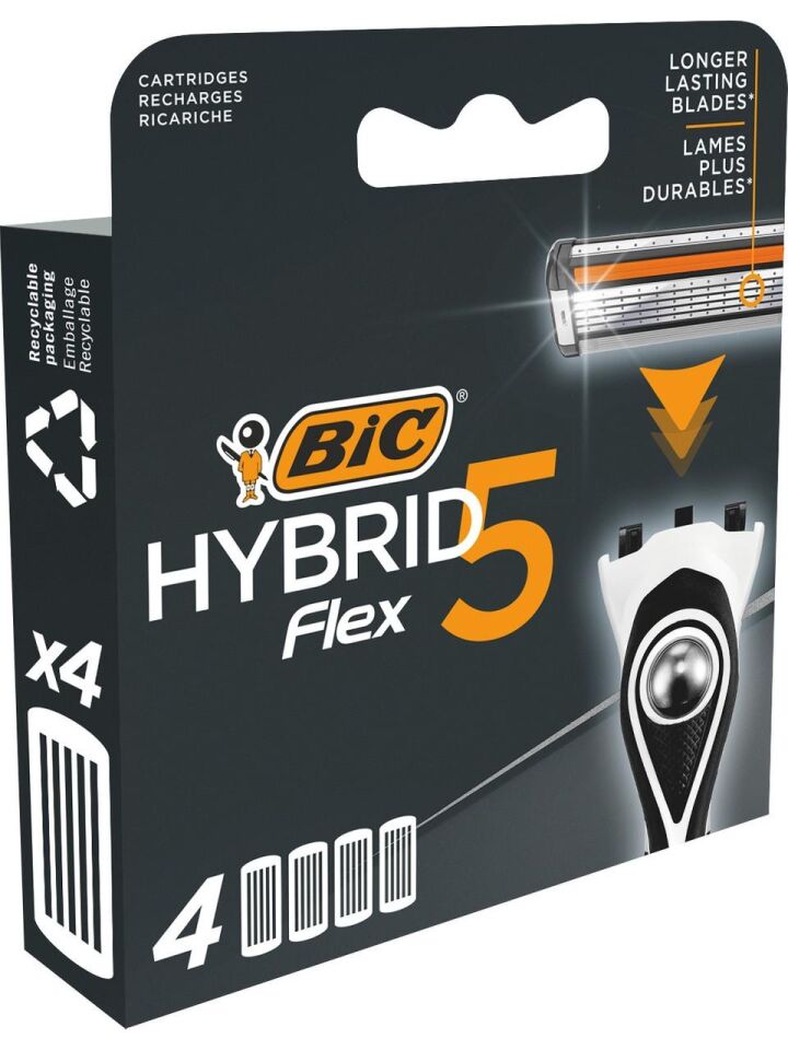 Bic Flex 5 Tıraş Makinesi + 6 Adet Yedek Tıraş Bıçağı + Çanta