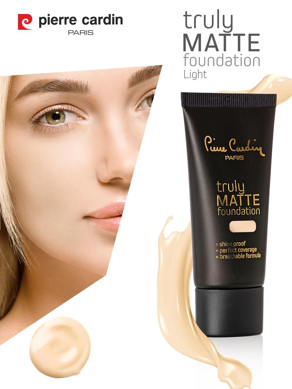 Pierre Cardin Truly Matte Foundation Light 965- 12187