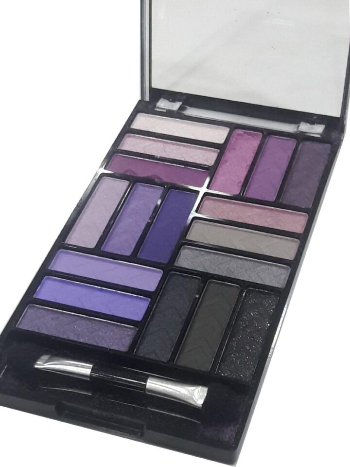 Catherine Arley DYN PALETTE EYESHADOW 18 li Mor-Siyah