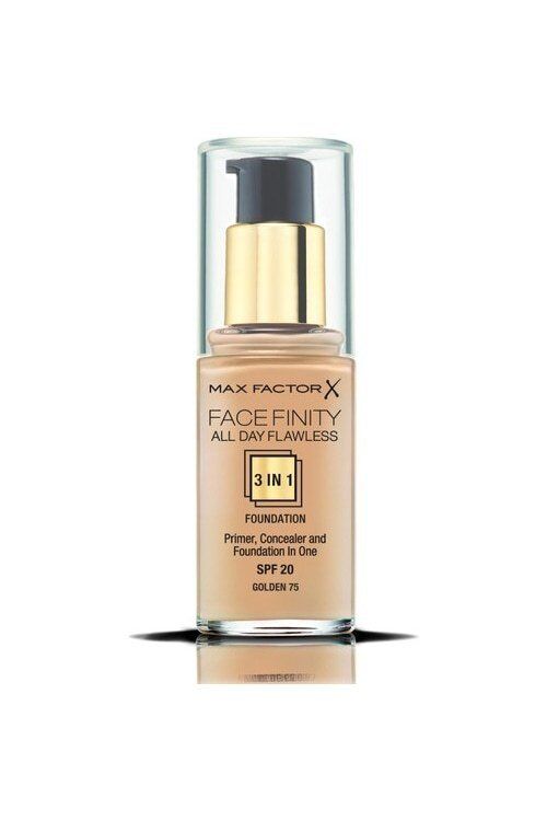 Max Factor Fondöten 75 Golden FaceFinity All Day Flawless 3N 1