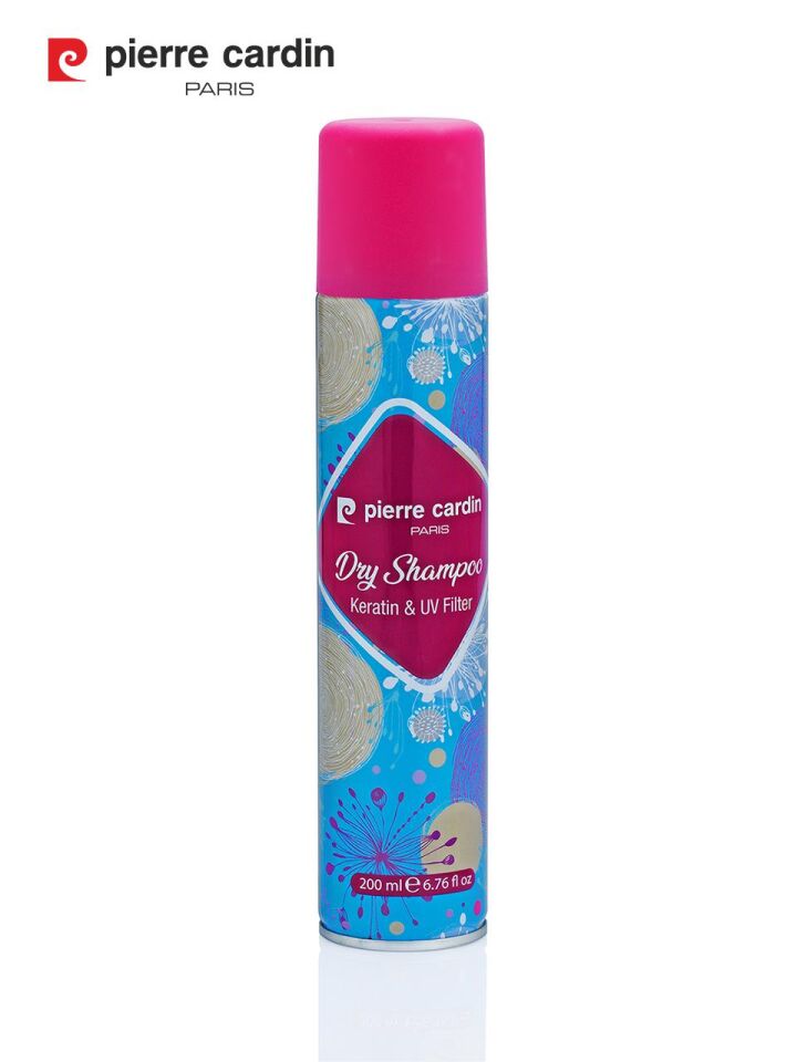 39613 - Pierre Cardin Dry Shampoo 200 ml Tüm Saçlara Keratin ve Uv Filtresi