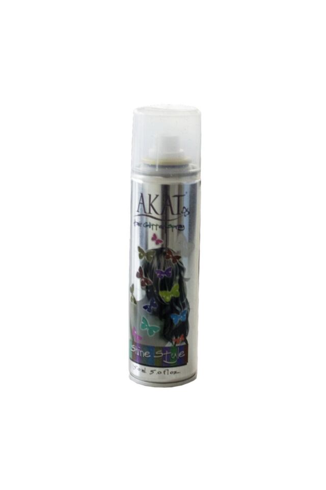 Akat Gardi Renkli Saç Spreyi Geçici Boya 150 ml Gri