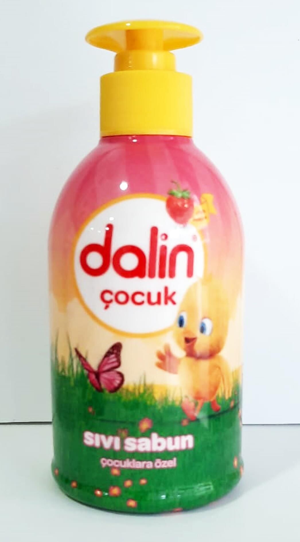 Dalin Çocuklara Özel Sıvı Sabun 300 Ml Pembe Çilek Kokulu