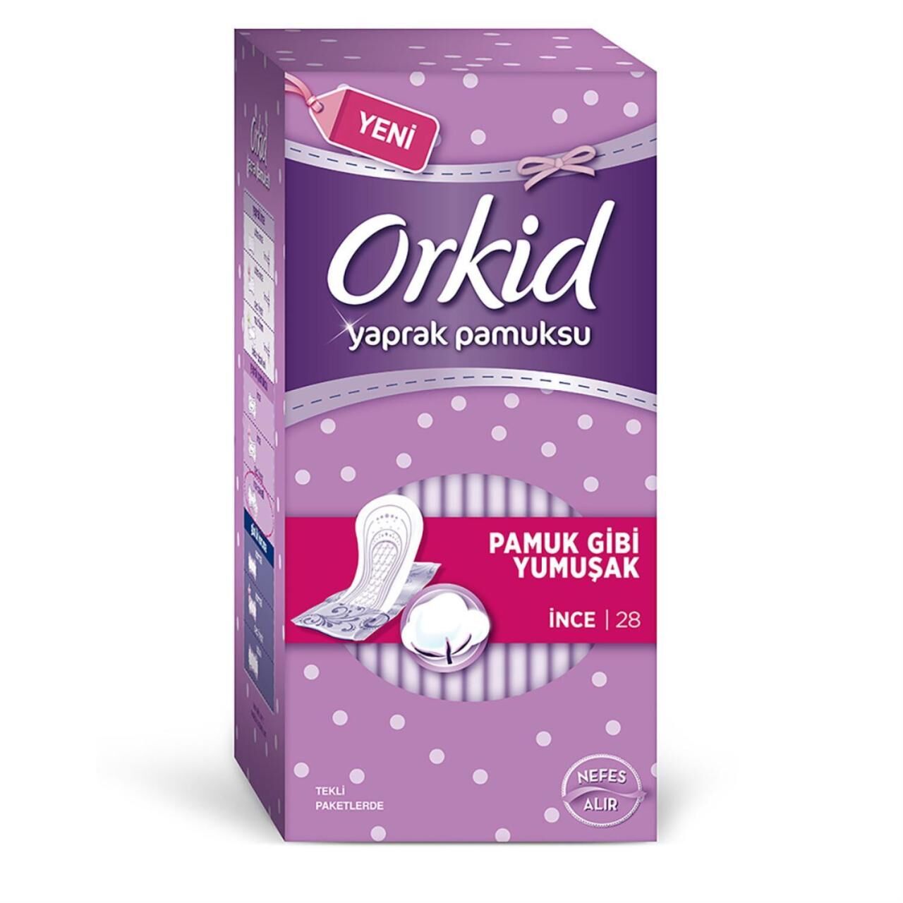 Orkid Günlük Koruma Ped Normal 28 Adet