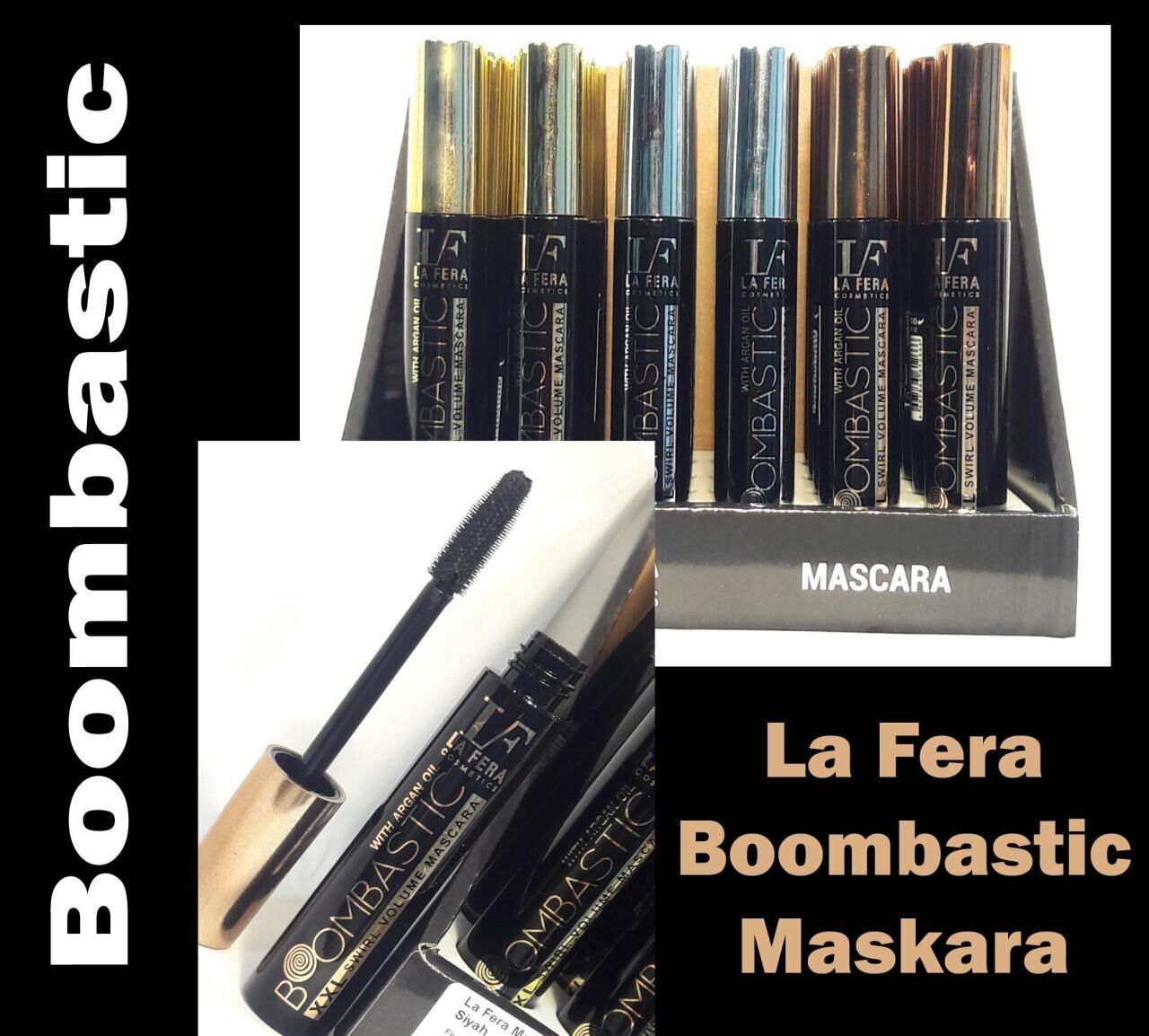 La Fera Maskara Boombastic XXL 24h Siyah