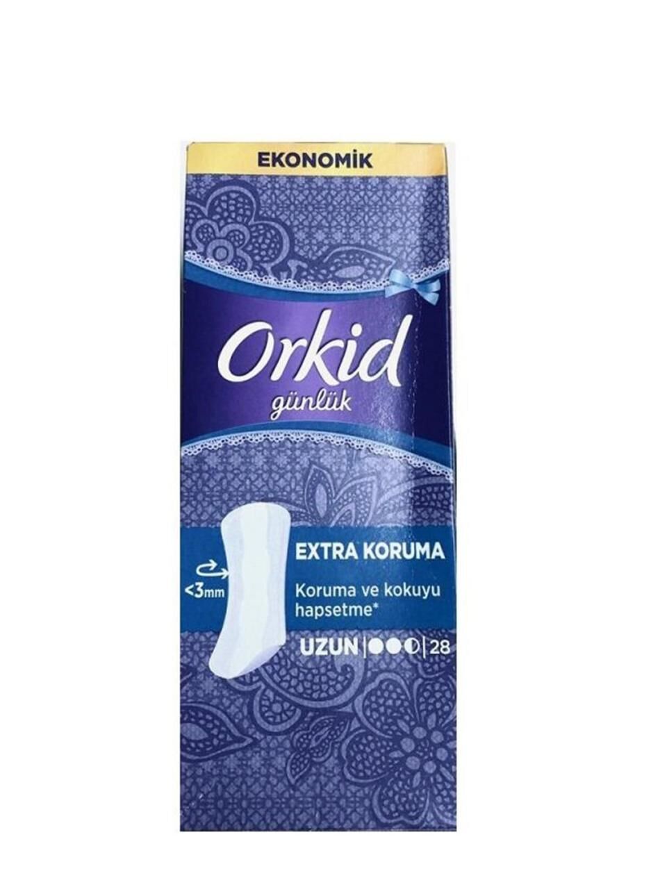 Orkid Günlük Koruma Ped Uzun 28 Adet