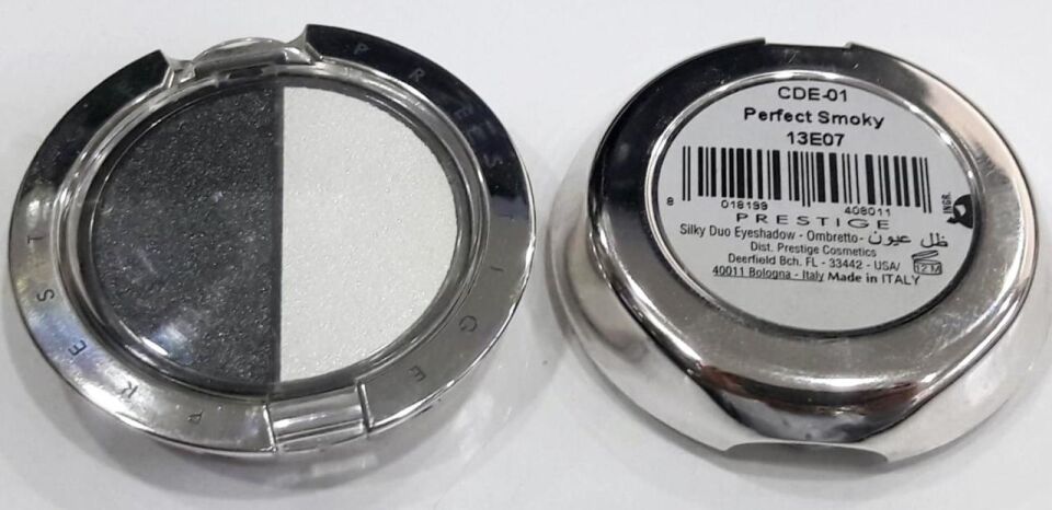 Prestige 2 li Far CDE 01 Perfect Smoky Gri-Beyaz İnce Simli