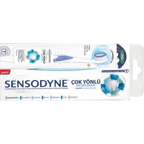 Sensodyne Çok Yönlü Koruma Diş Macunu 75 ml + Diş Fırçası Ağız Bakım Seti