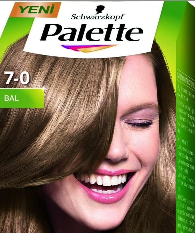 Palette Natural 7.0 Kumral Kalıcı Saç Boyası
