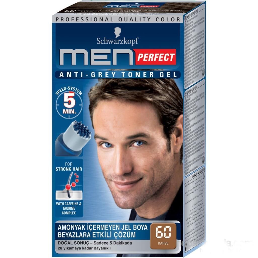 Schwarzkopf Men Perfect 60 Kahve Saç Boyası