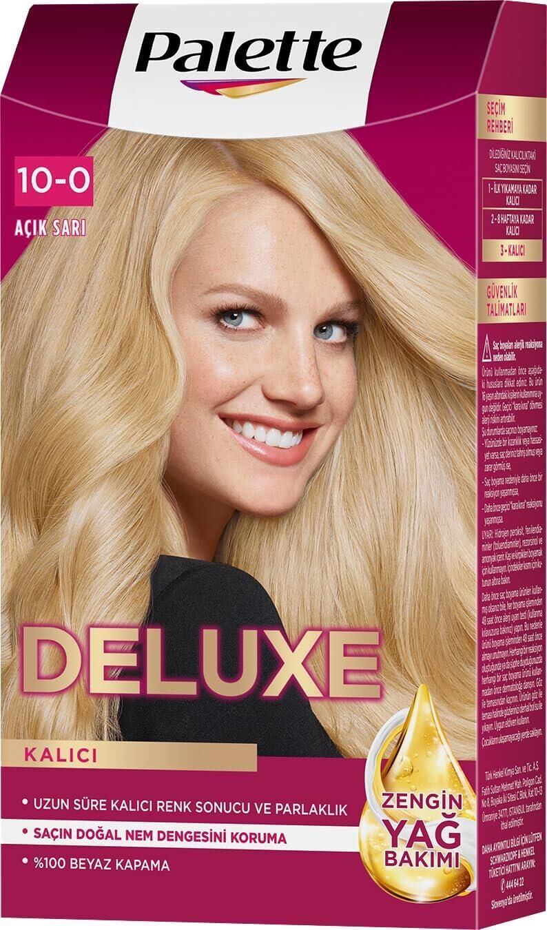 Palette Deluxe Saç Boyası 10.0 Açık Sarı