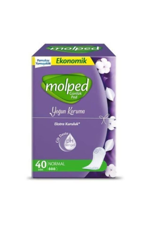 Molped Yoğun Koruma Günlük Ped 40 Adet