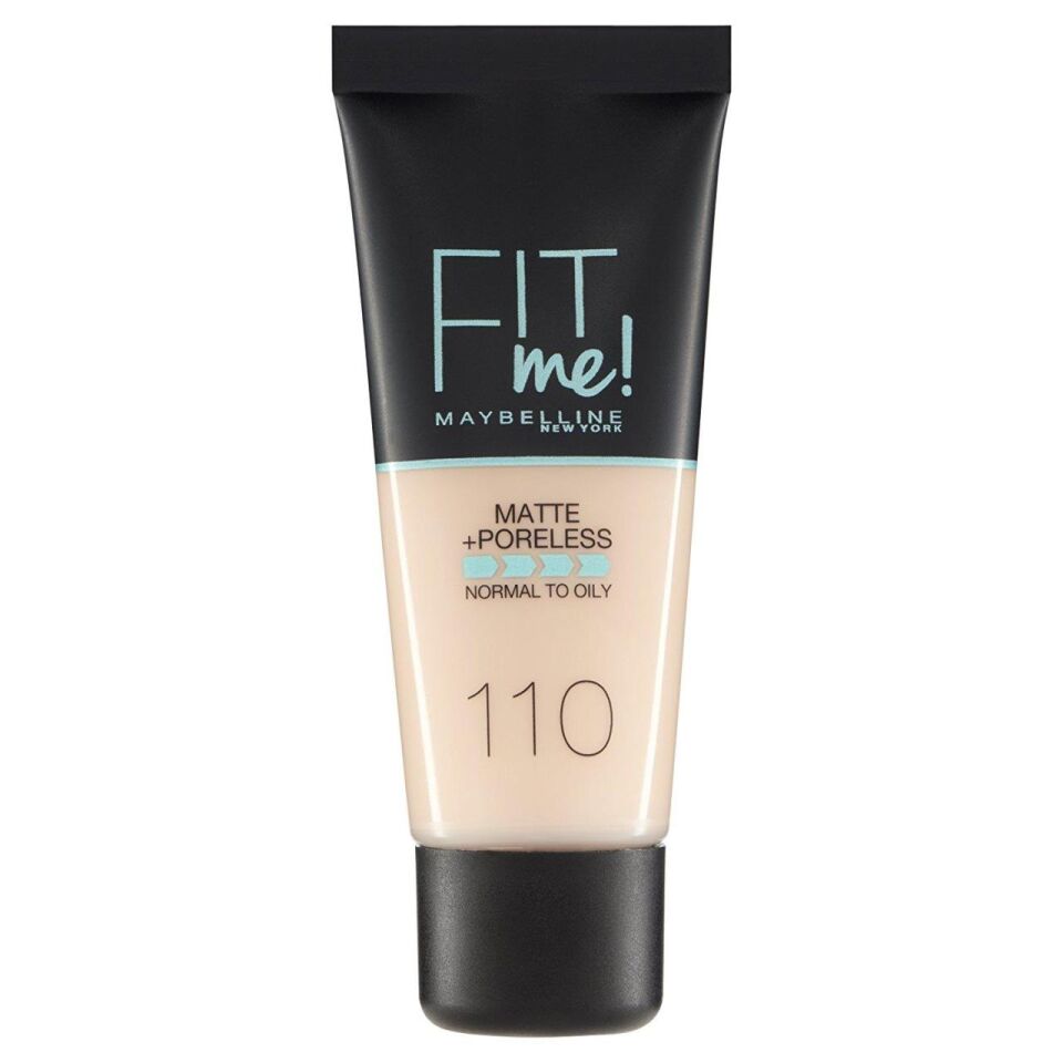 Maybelline Fit Me Matte + Poreless Fondöten 110 Porcelain