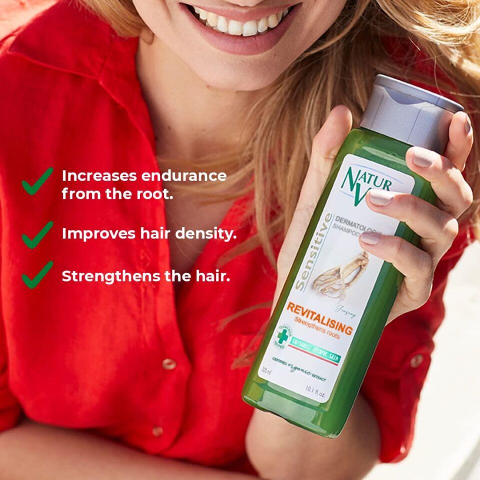 Natur Vital Sensetive Ginseng Canlandırıcı Şampuan Revitalising 300ml