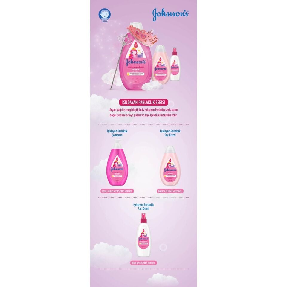 Johnsons Baby Işıldayan Parlaklık Şampuan 750 Ml