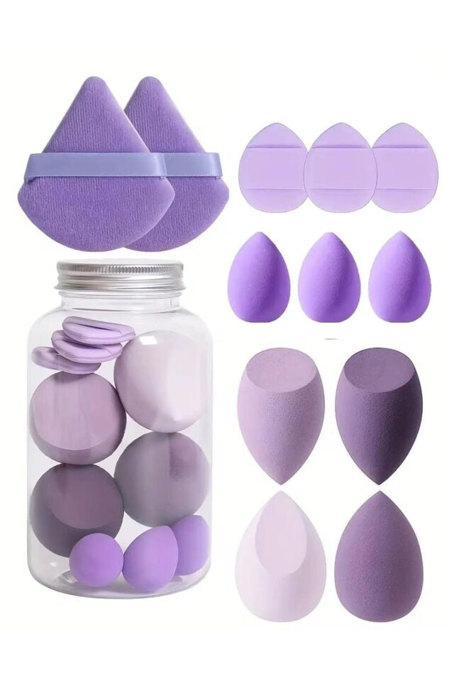 Müjgan Kavanoz Çoklu Makyaj Süngeri