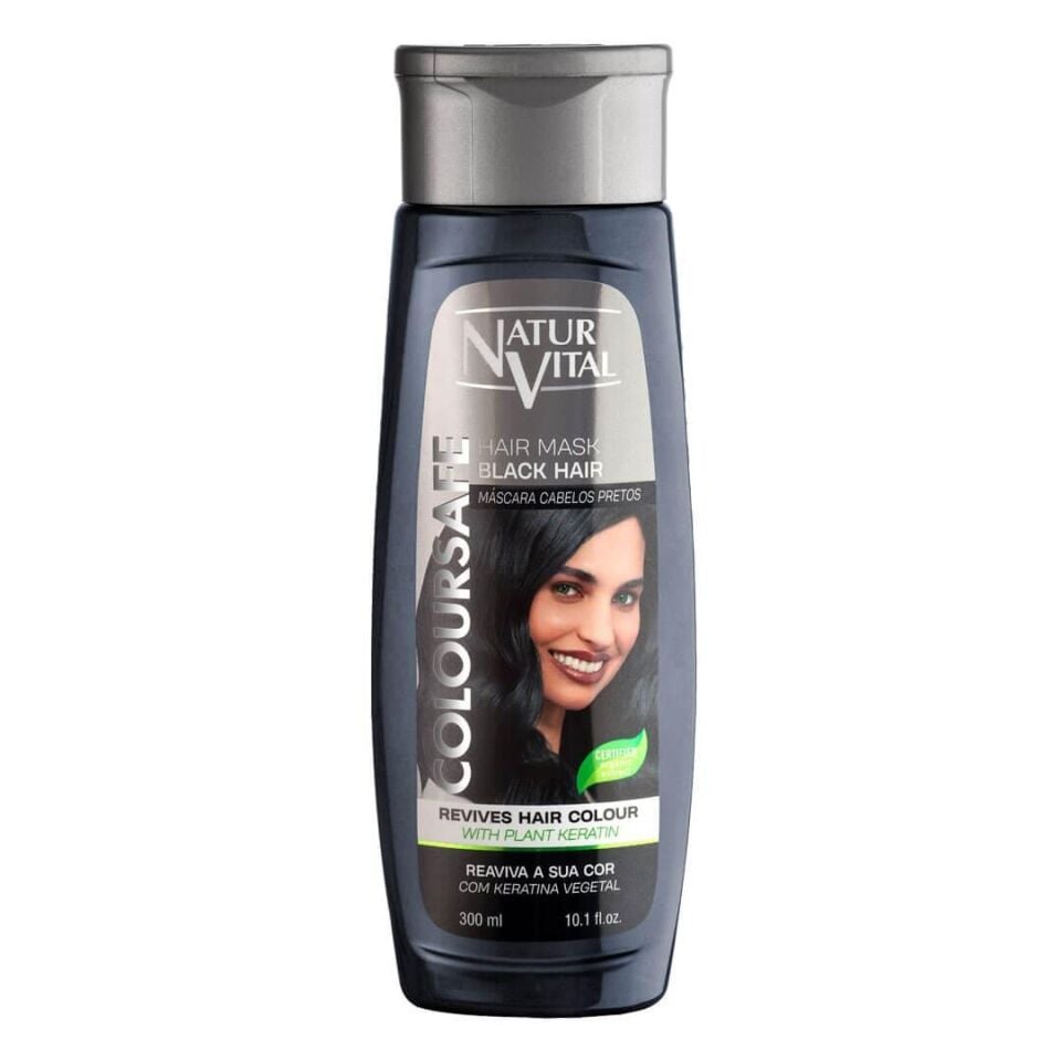 Natur Vital Henna Koyu veya Siyah Renk Saçlar İçin Maske 300 ml