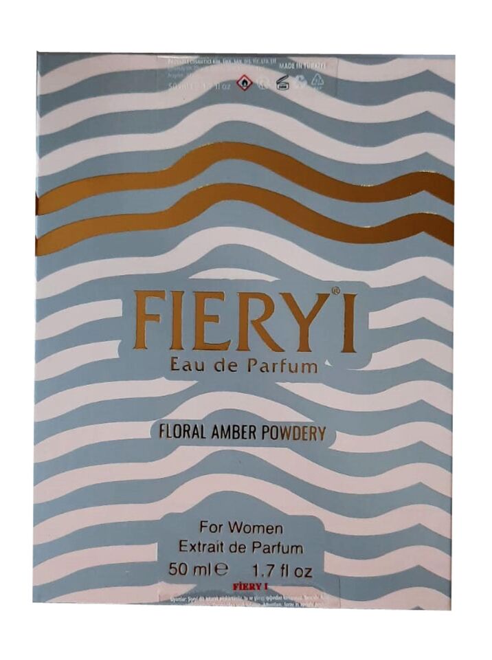 Akat Fiery 1 EDP Goddess Extrait de Parfüm 50 Ml Kadın Parfümü - Fiery I Floral-Amber-Pudra