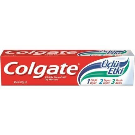 Colgate Diş Macunu 50 ml Üçlü Etki