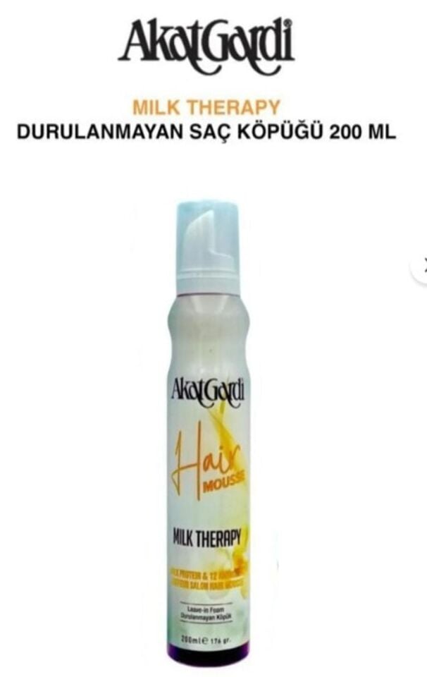 Akat Gardi Saç Köpüğü 200 Ml Milk Treraphy