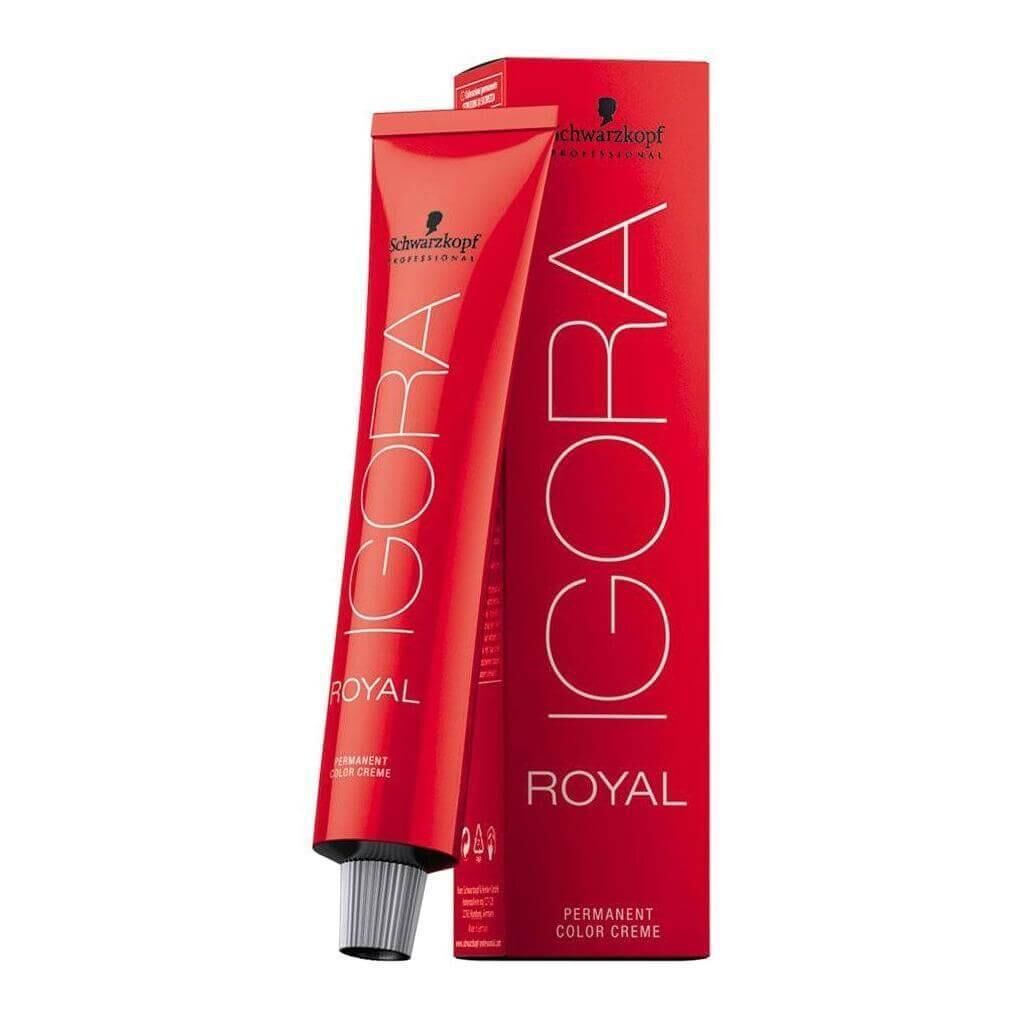 İgora Royal 0.88 Kırmızı ve Kızıl Yoğunlaştırıcı Tüp Saç Boyası + Oksidan Sıvı