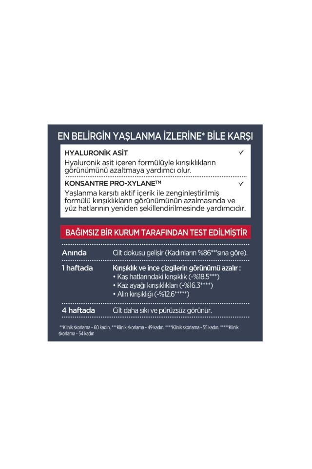 Loreal Revitalift Lazer X3 Gündüz Kremi 50 ml Yoğun Yaşlanma Karşıtı Bakım