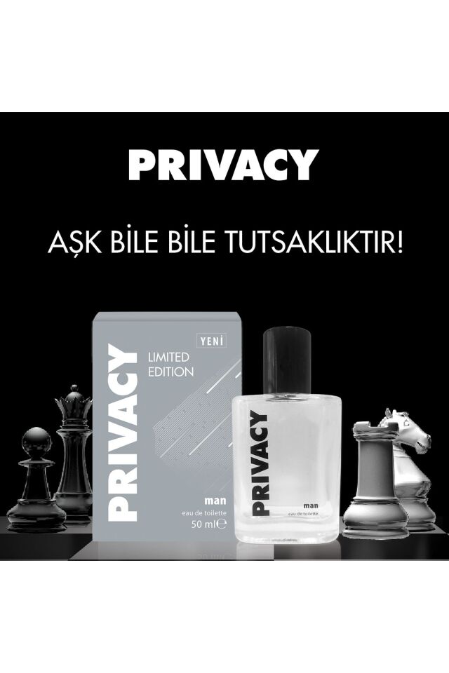 Privacy Man Limited Edition EDT 50 ml Erkek Parfüm