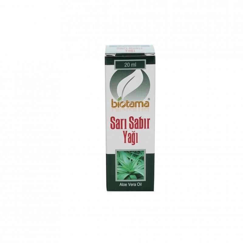 Biotama Sarı Sabır Yağı Aloe Vera Yağı 20 cc