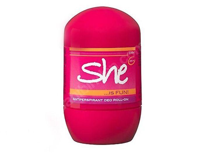 She Roll on Fun 40 Ml Pembe