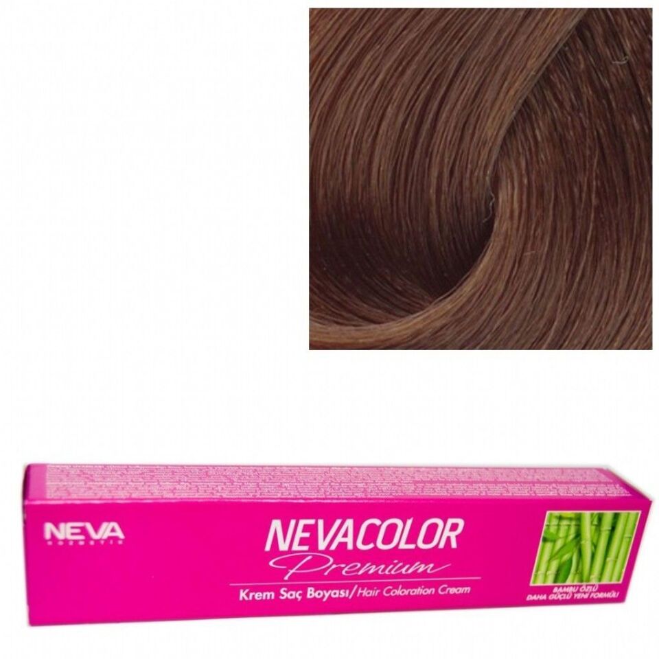 Neva Color Tüp Saç Boyası 7.3 Koyu Altın Sarısı 50 Gr + Oksidan Sıvısı 50 Ml
