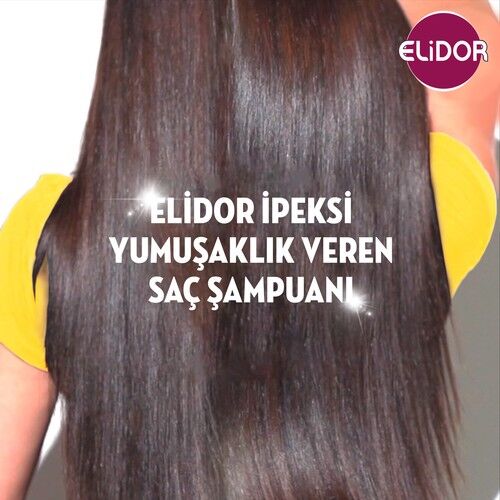 Elidor İpeksi Yumuşaklık Şampuan 500 ml Argan Yağı İpek Proteini C Vitamini