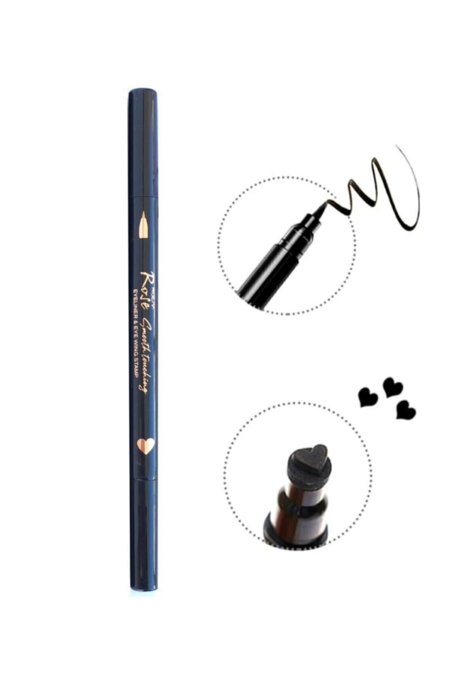 Ronassi Çift Taraflı Desenli Kalem Eyeliner Dövme Kalemi