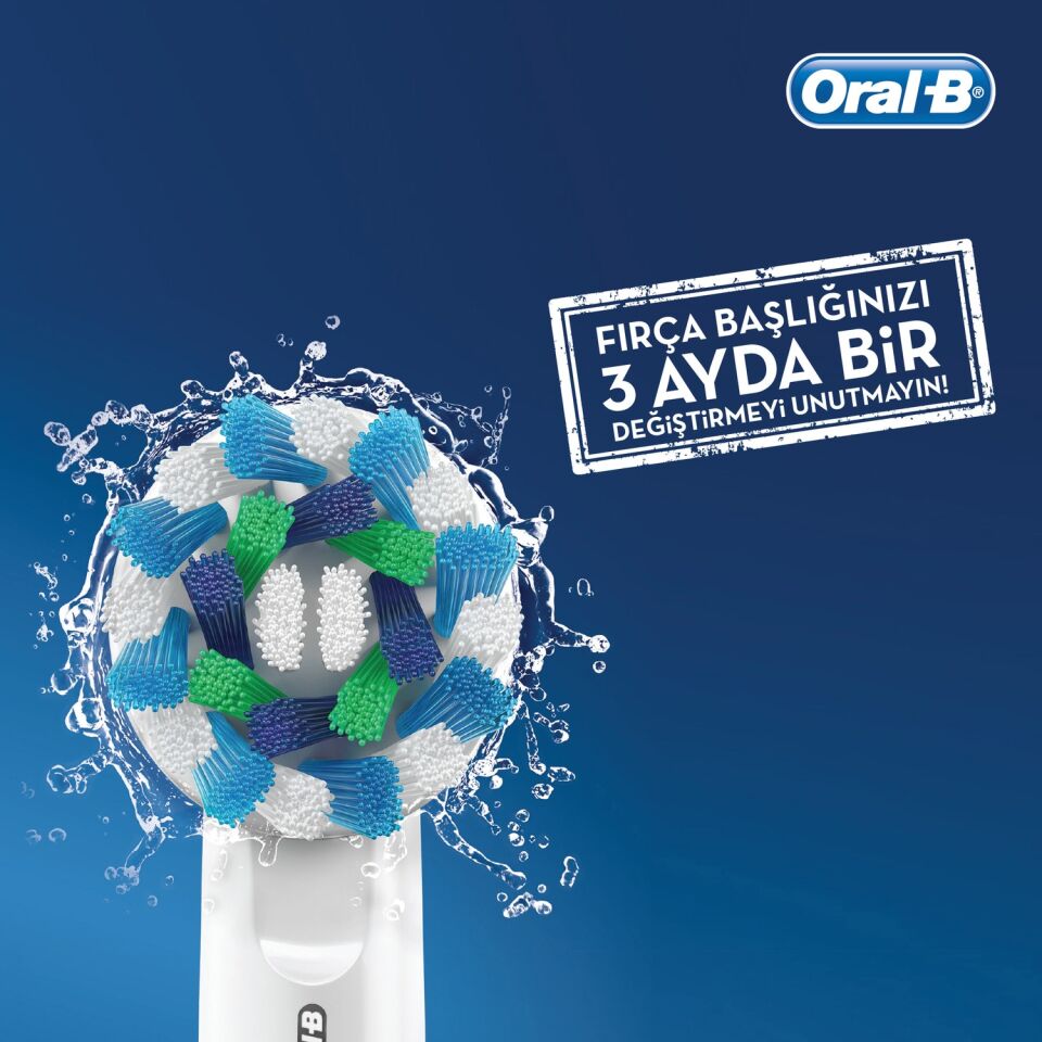 Oral-B Vitality 100 Black Cross Action Box Şarjlı Diş Fırçası