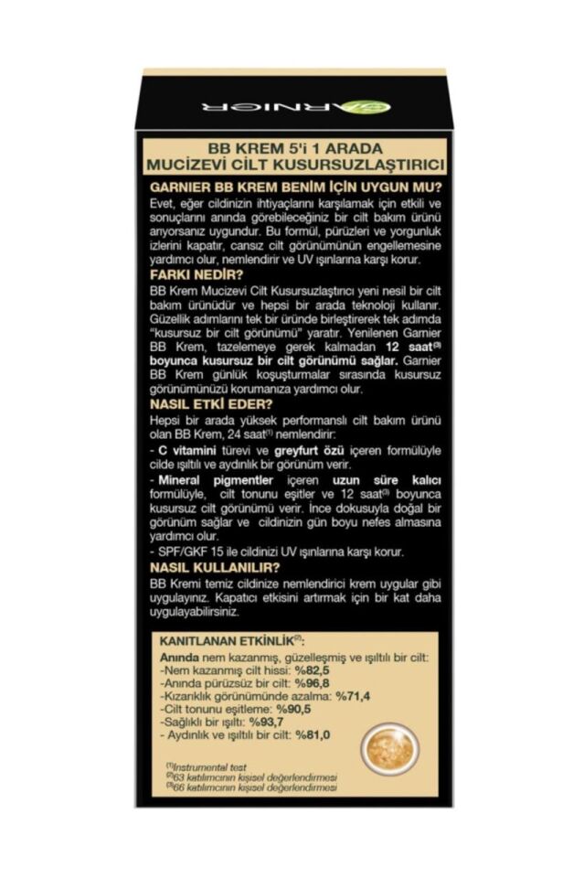 Garnier BB Krem Açık Ton 50 ml