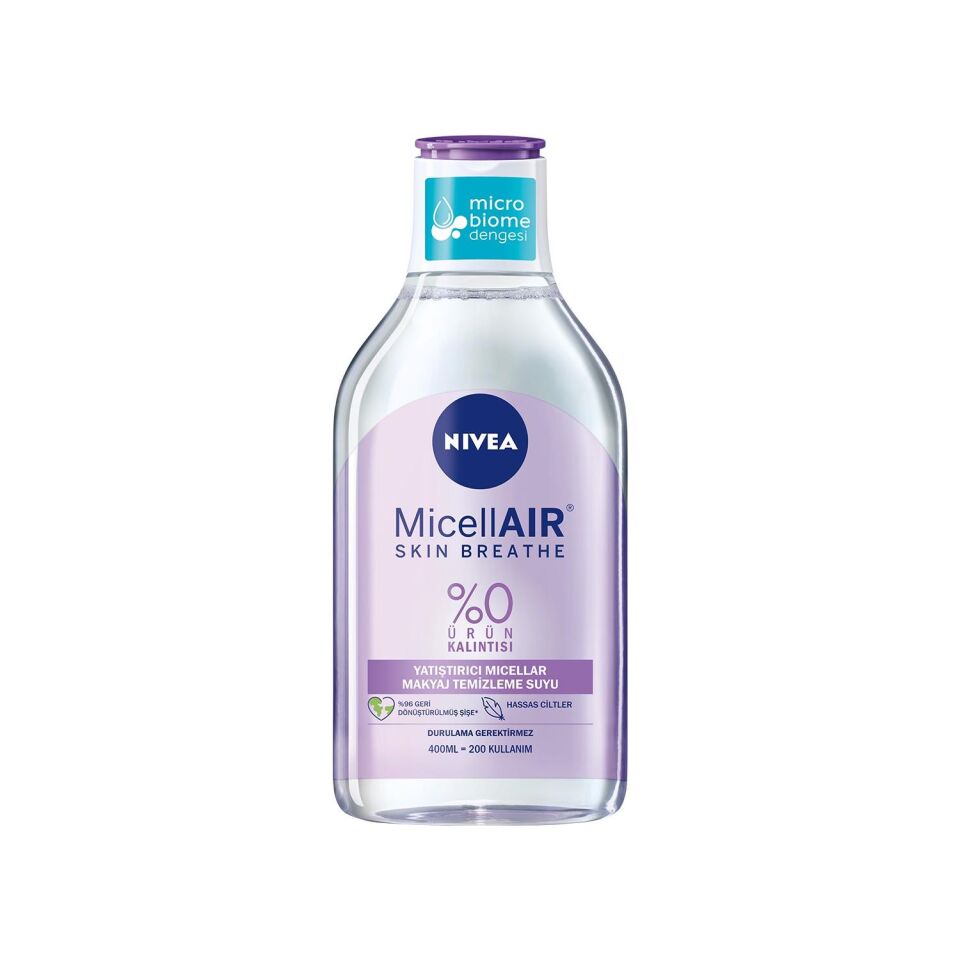 Nivea Micellair Makyaj Temizleme Suyu Hassas Ciltler 400 Ml