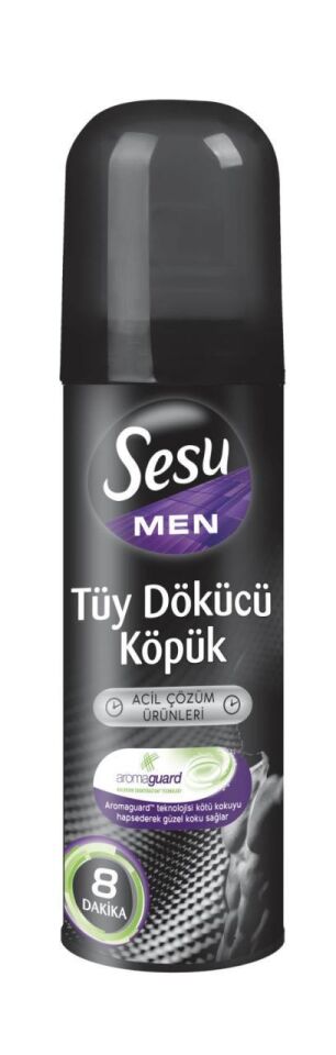 Sesu Tüy Dökücü Köpük For Men 150 ml