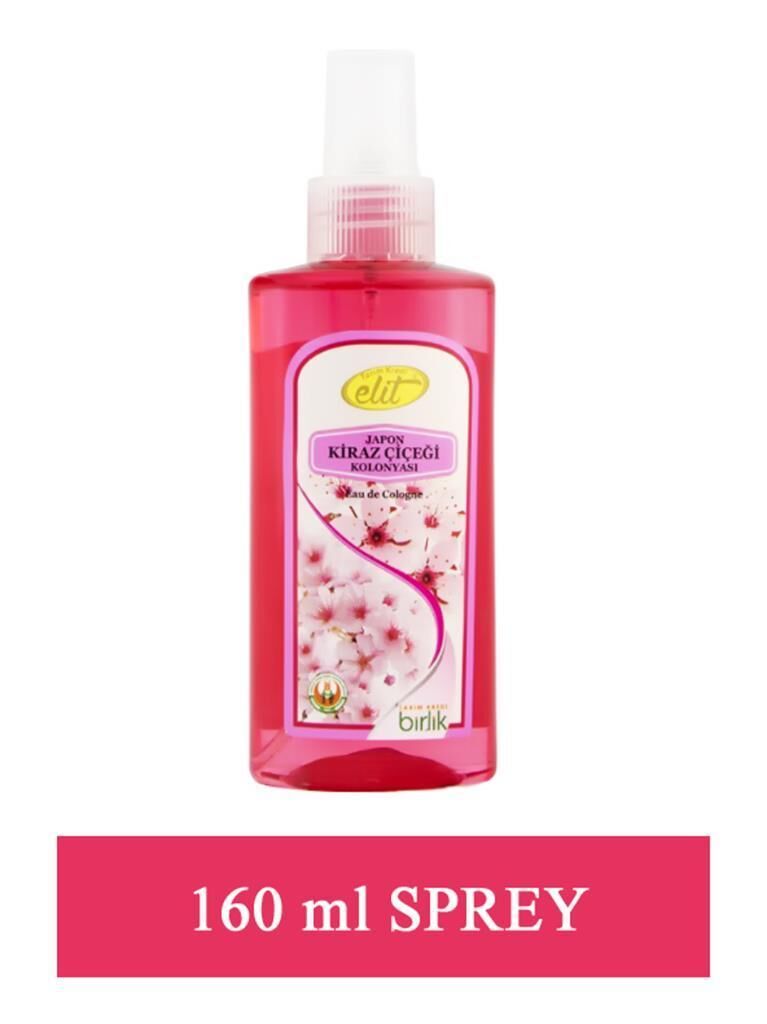 Elit Japon Kiraz Çiçeği Kolonyası 160ml PVC Spray