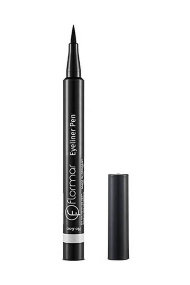 Flormar Yoğun Pigmentli ve Keçe Uçlu Mat Kalem Eyeliner 001 Black No 600