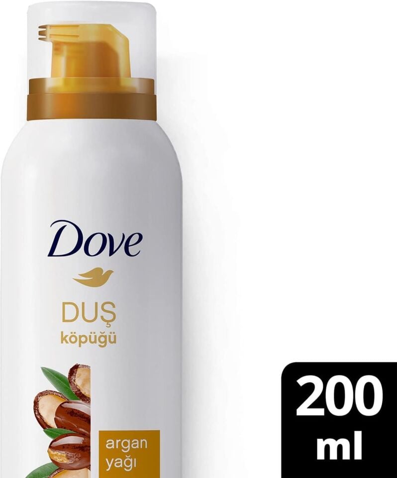 Dove Argan Yağı Köpük Duş Jeli 200 Ml