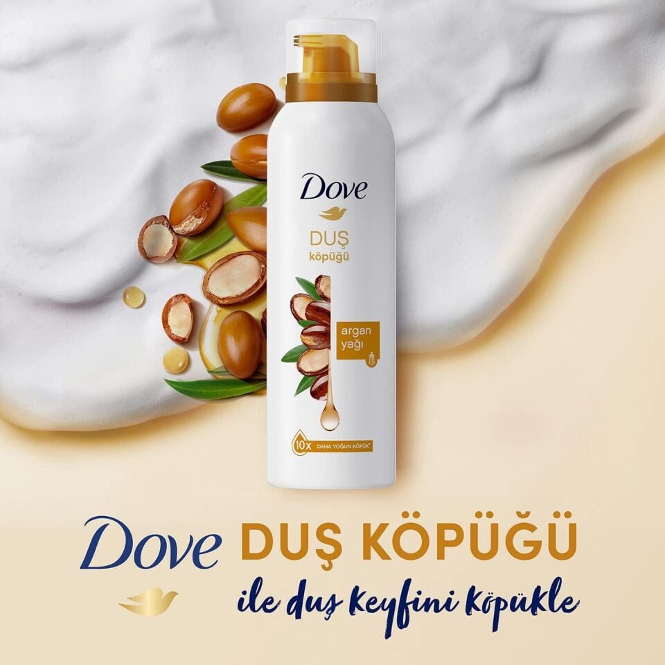 Dove Argan Yağı Köpük Duş Jeli 200 Ml