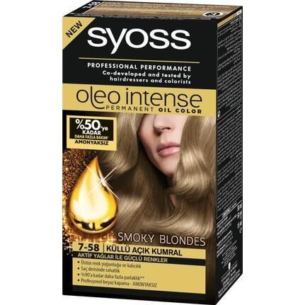 Syoss Oleo Intense 7.58 Küllü Açık Kumral