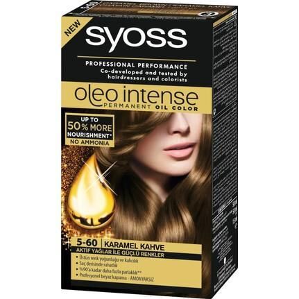 Syoss Oleo Intense 5.60 Karamel Kahve