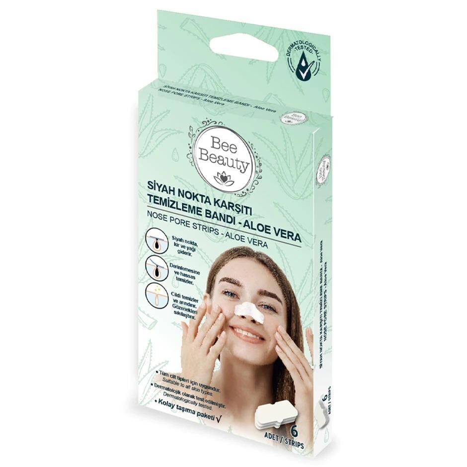 Aloe Vera Siyah Nokta Bandı 6'lı