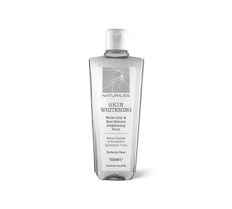HuncaLife Aydınlatıcı Yüz Temizleme Tonik Beyaz Zambak ve Pirinç Özlü 150 Ml